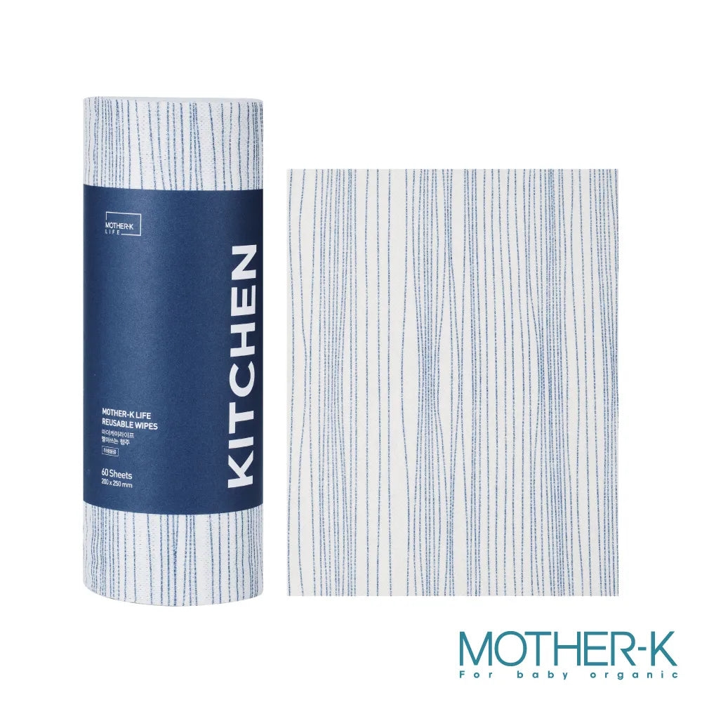 【MOTHER-K】LIFE 多功能可水洗拋棄式抹布 60張