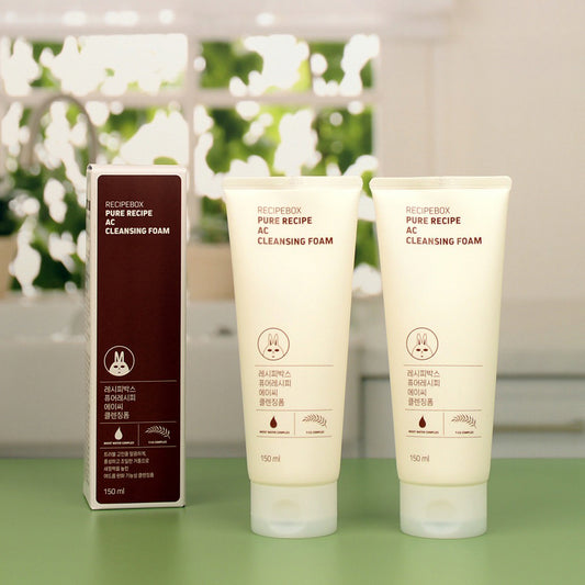 【Recipe Box】柔嫩調理抗痘泡沫洗面乳（抗痘/保濕/敏感肌專用）