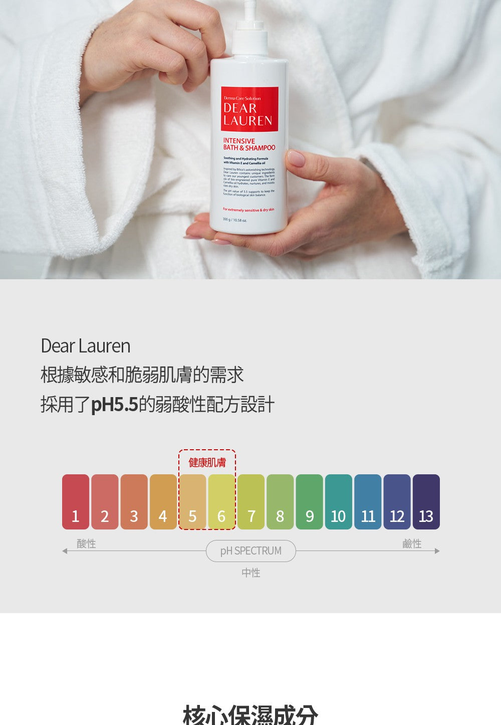 【Dear Lauren】 高級修護沐浴＆洗髮乳300g