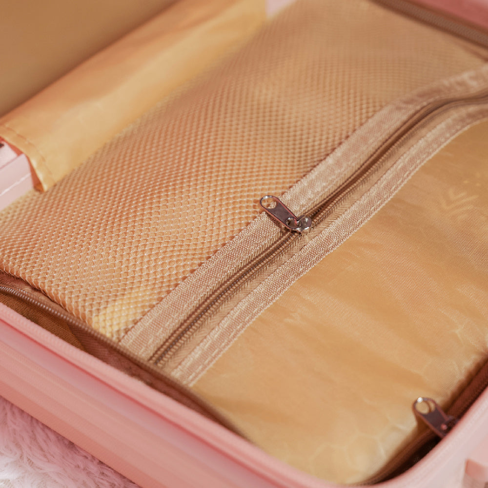 【Recipe Box】 粉紅迷你手提行李箱（含絲巾）