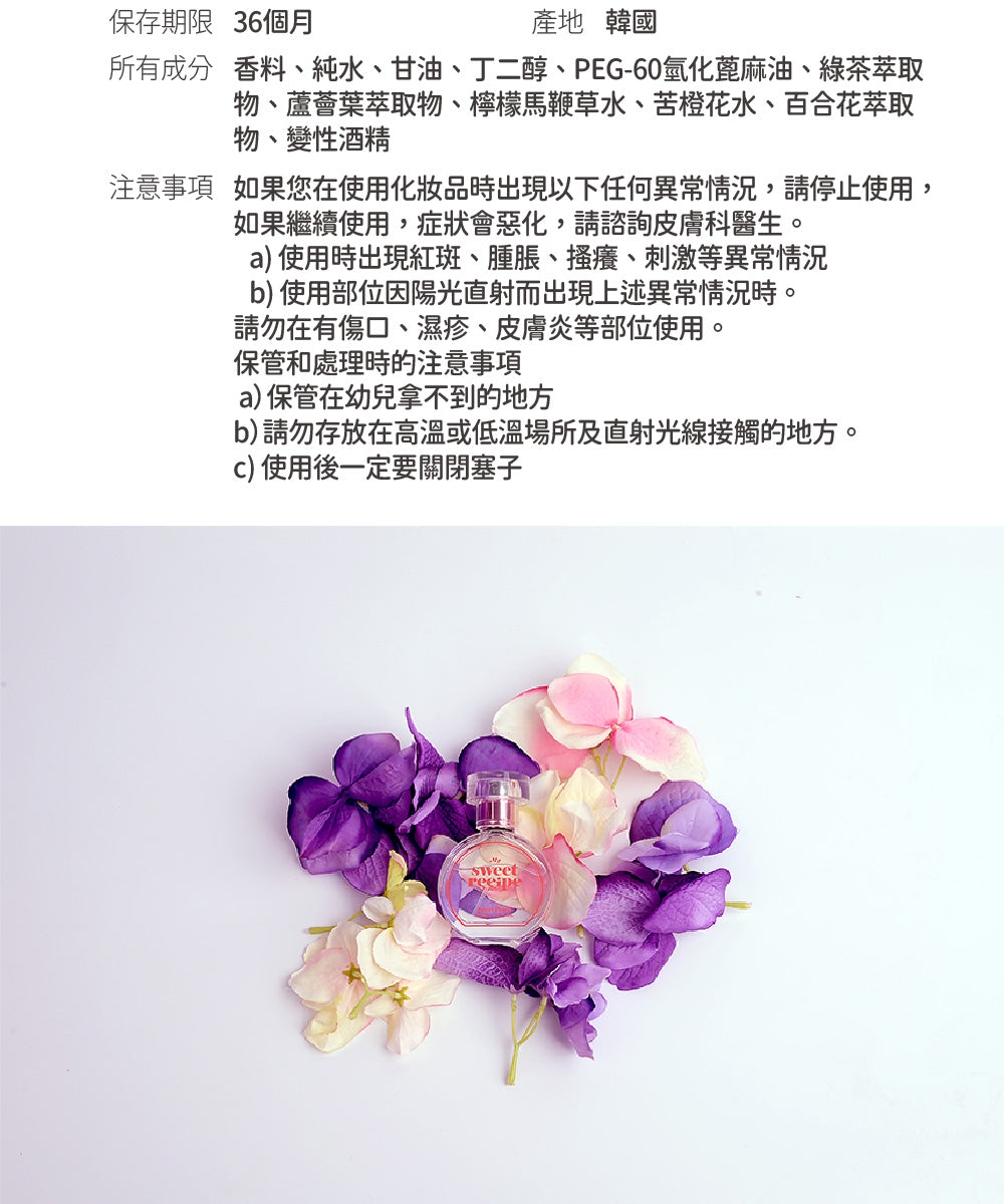 【Recipe Box】兒童蜜桃香水