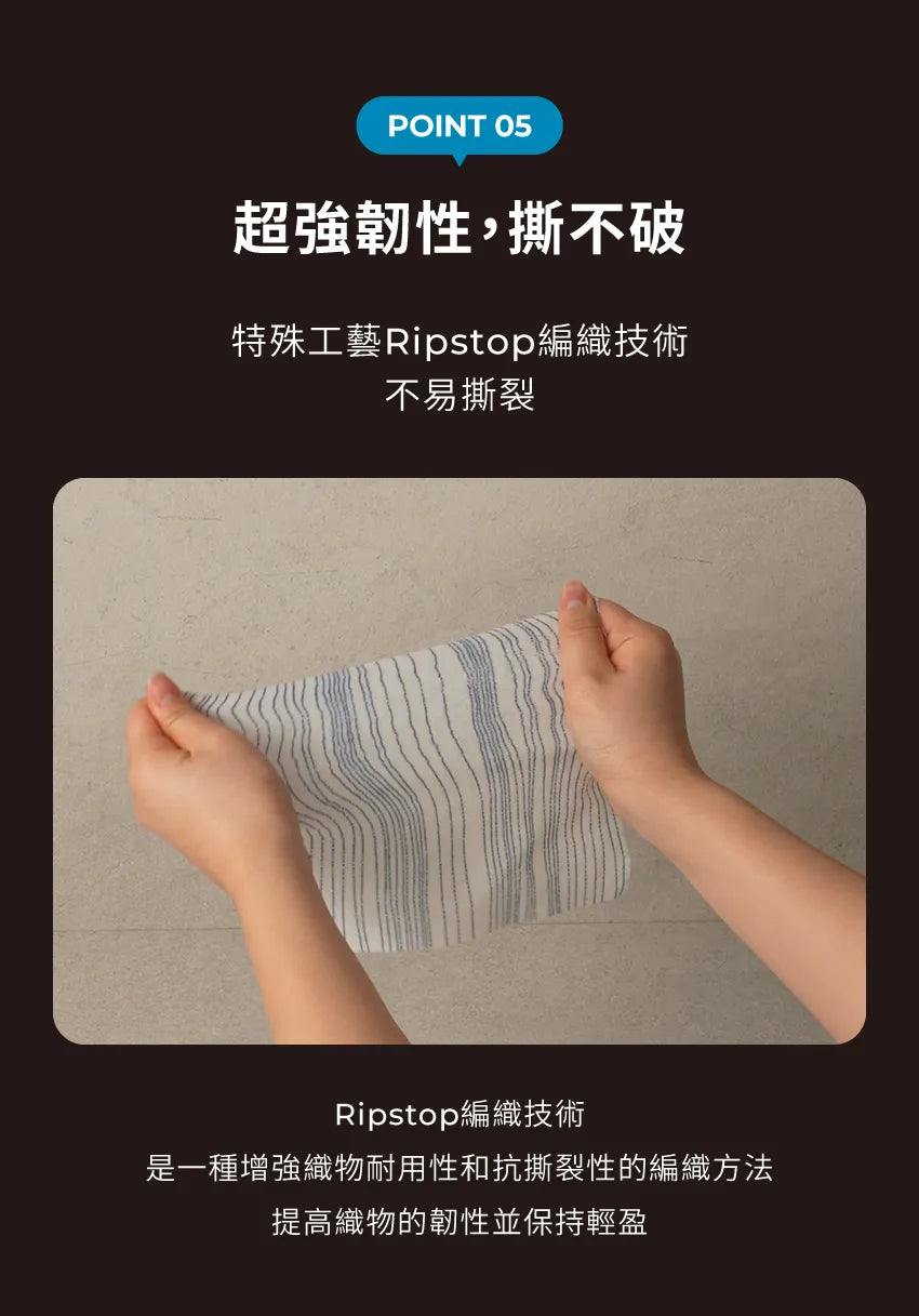 【MOTHER-K】LIFE 多功能可水洗拋棄式抹布 60張	MOTHER-K LIFE Reusable Wipes
