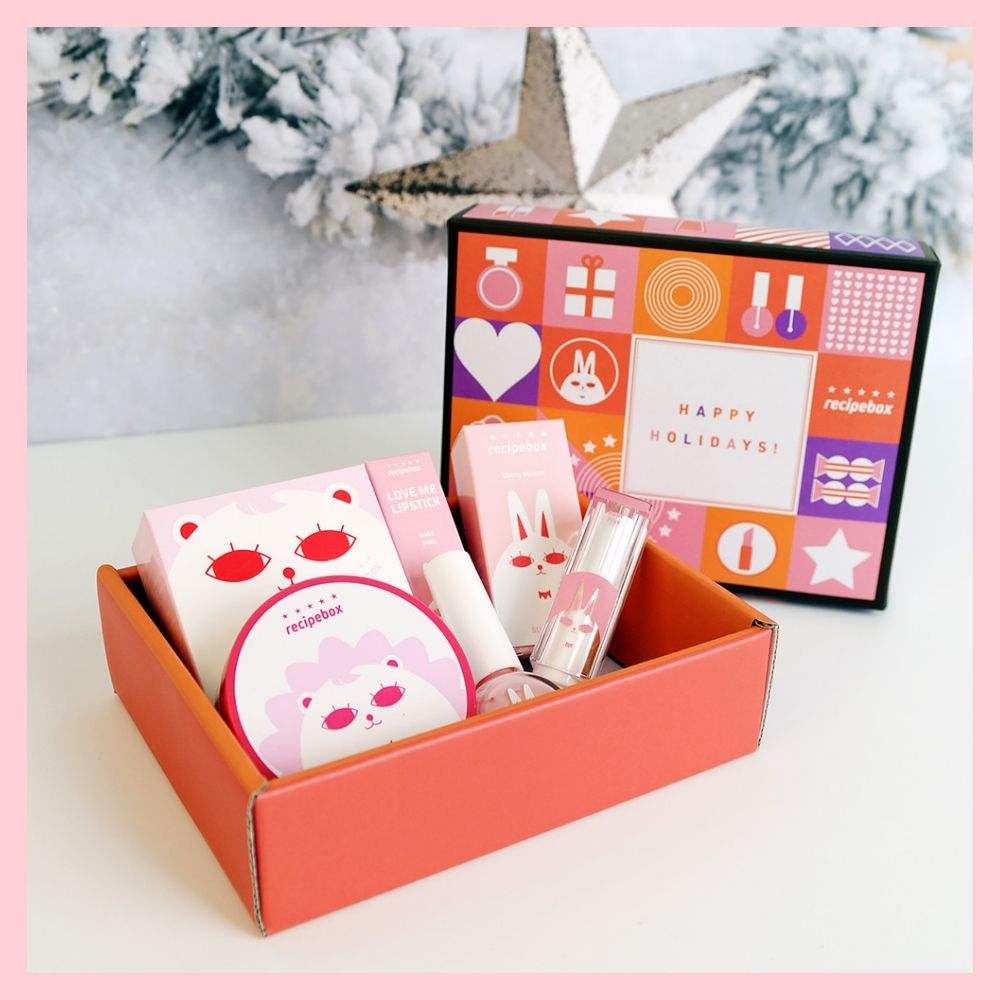 【Recipe Box】 兒童彩妝禮盒套組  迷你套組