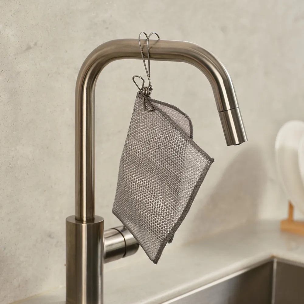 【MOTHER-K】LIFE 雙層極效銀絲洗碗布(5入)MOTHER-K LIFE Double-Layered Dish Wash Cloth