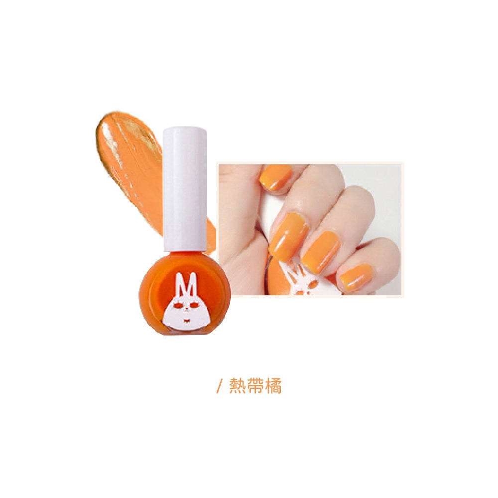 【Recipe Box】韓兔可撕式水性兒童指甲油(共有10種)