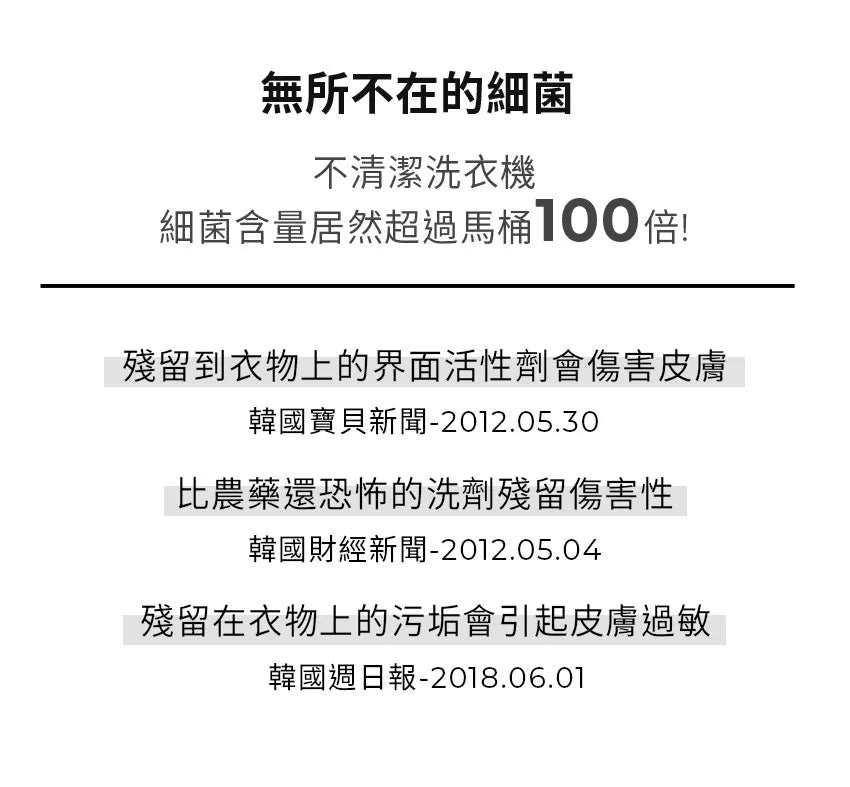 【MOTHER-K】LIFE 洗衣槽活氧清潔粉4入/盒	MOTHER-K LIFE Washing Machine Deep Cleaner