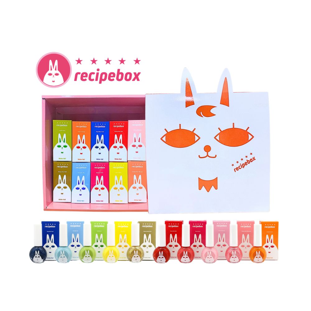 【Recipe Box】 兒童彩妝禮盒套組 美甲精裝套組