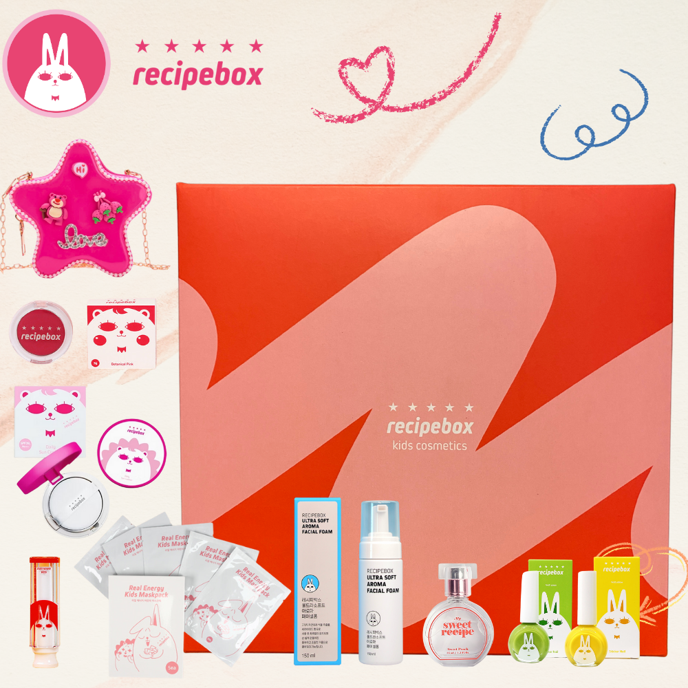 【Recipe Box】 兒童彩妝禮盒套組 豪華套組setB