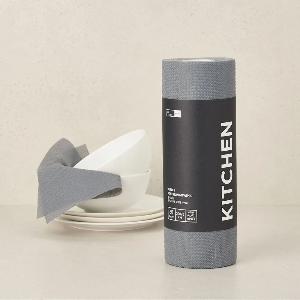 【MOTHER-K】LIFE 居家拋棄式洗碗布 60張 MOTHER-K LIFE Disposable Scrub Pads