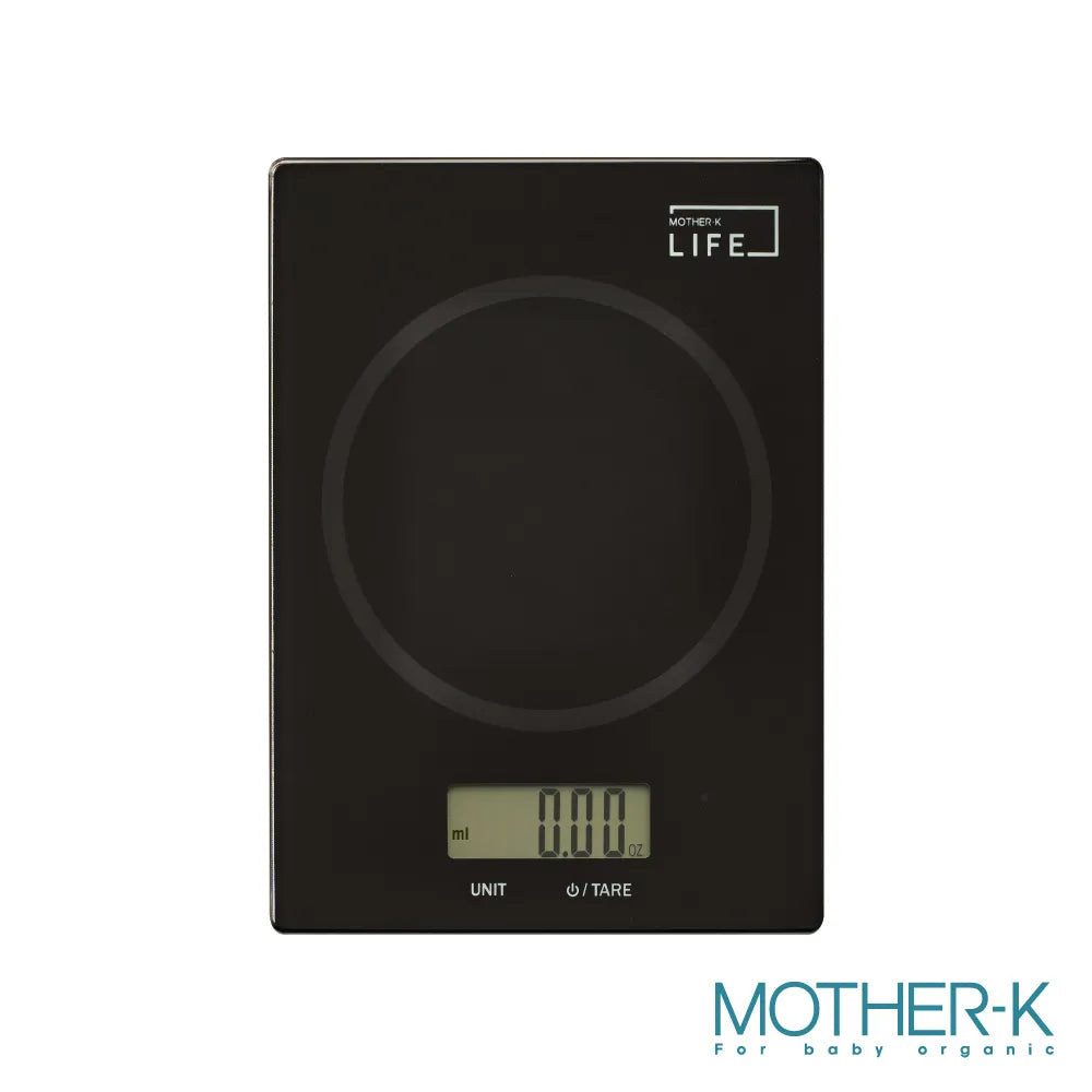 【MOTHER-K】LIFE 鋼化玻璃料理電子秤	MOTHER-K LIFE Tempered Glass Digital Kitchen Scale