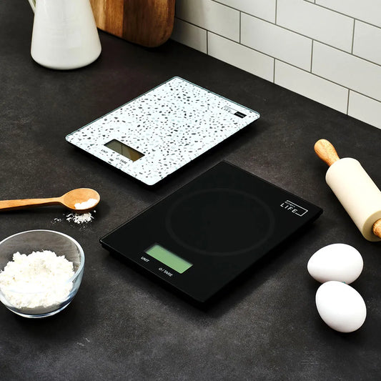 【MOTHER-K】LIFE 鋼化玻璃料理電子秤	MOTHER-K LIFE Tempered Glass Digital Kitchen Scale
