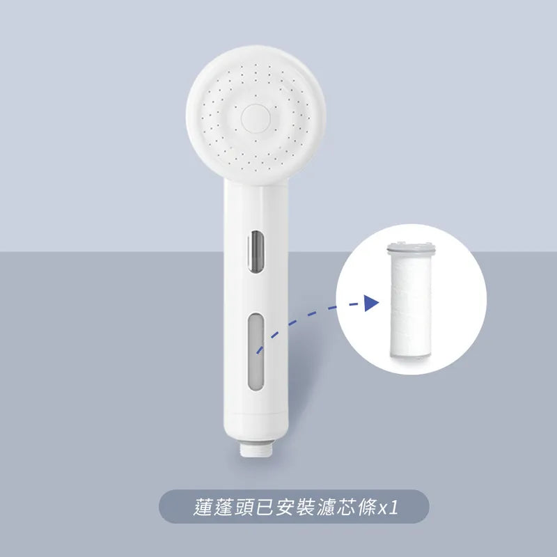 【SHIFT】專利除氯淨膚自動排水蓮蓬頭