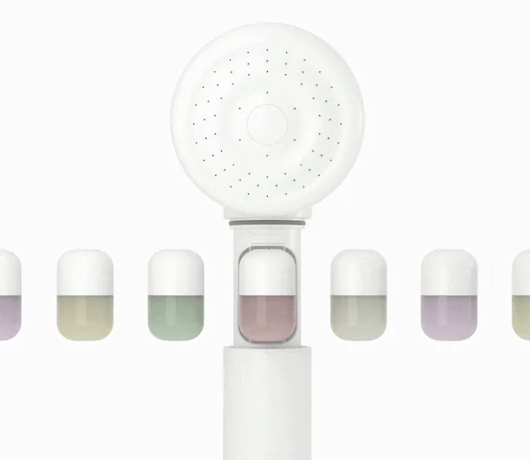 【SHIFT】專利除氯淨膚自動排水蓮蓬頭組（盒裝豪華組）