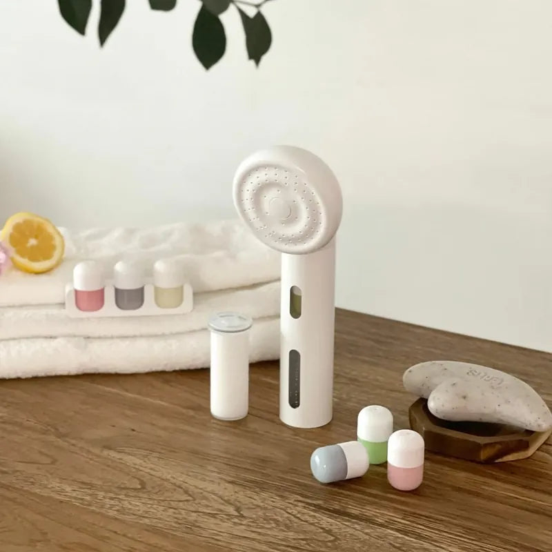 【SHIFT】專利除氯淨膚自動排水蓮蓬頭組（盒裝豪華組）