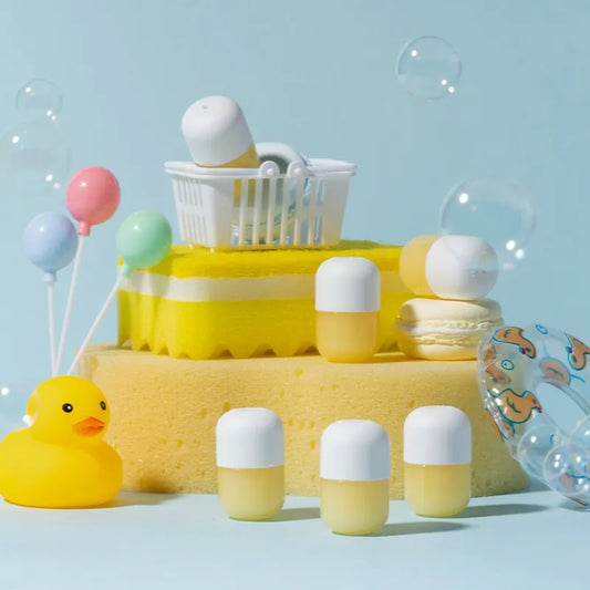 【SHIFT】專利除氯淨膚自動排水蓮蓬頭－專用維生素香氛膠囊－親親寶貝