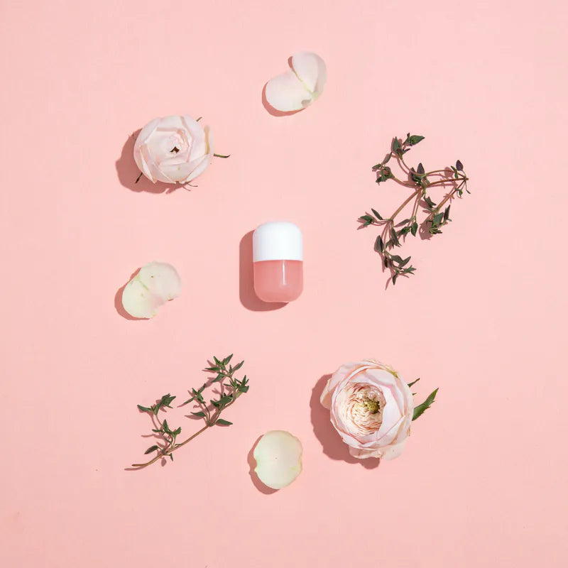 【SHIFT】－專利除氯淨膚自動排水蓮蓬頭－專用維生素香氛膠囊－玫瑰廣藿香