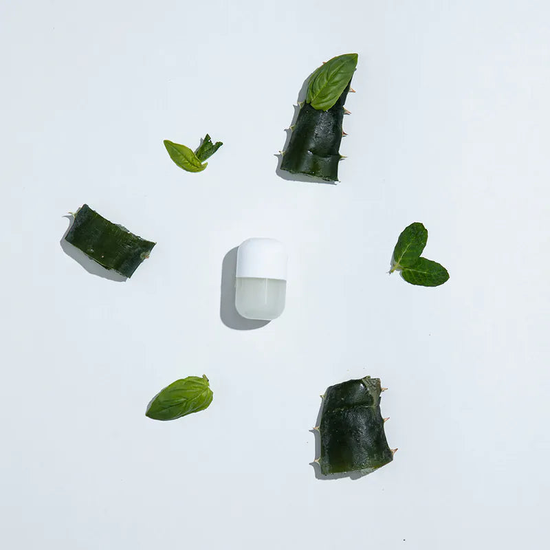 【SHIFT】－專利除氯淨膚自動排水蓮蓬頭－專用維生素香氛膠囊－純粹蘆薈