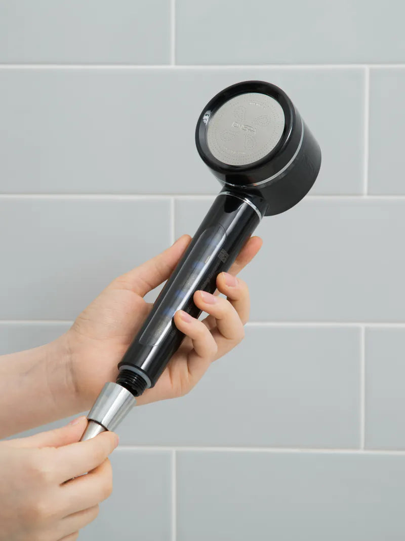 【IONSPA】抑菌淨水磁化離子水蓮蓬頭（曜石黑）