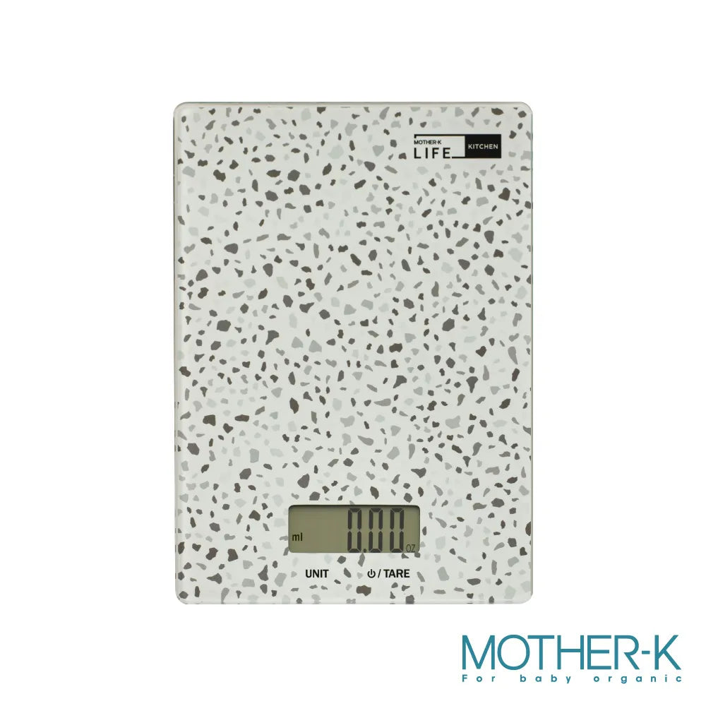 【MOTHER-K】LIFE 鋼化玻璃料理電子秤	MOTHER-K LIFE Tempered Glass Digital Kitchen Scale