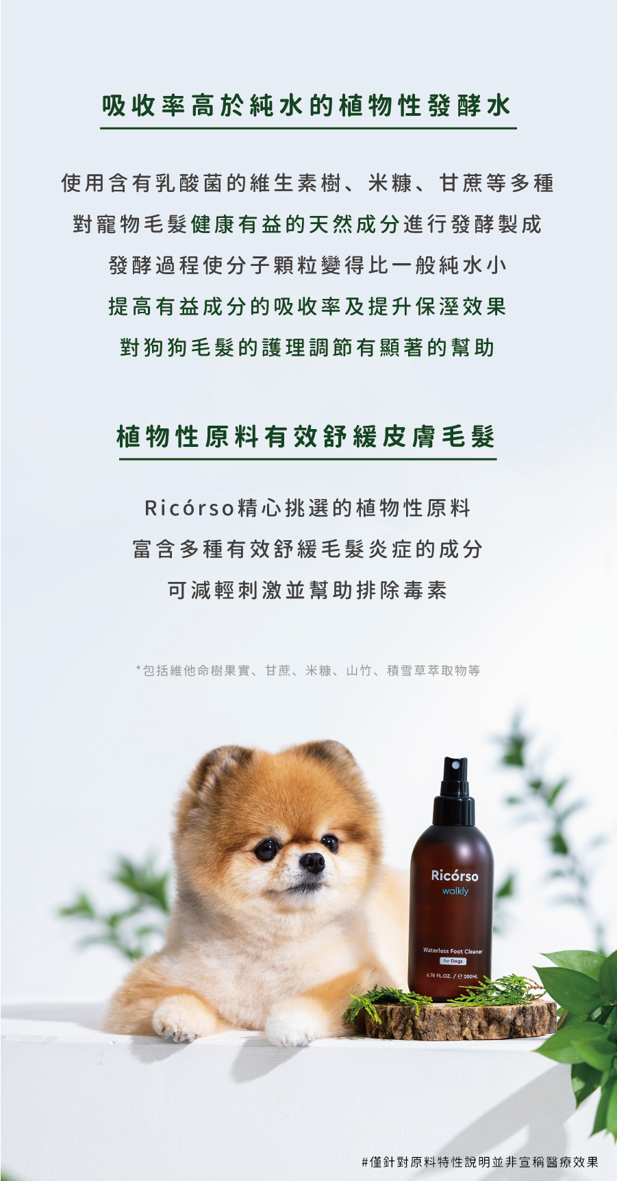 【Ricorso 】Walkly足部乾洗噴霧 200ml