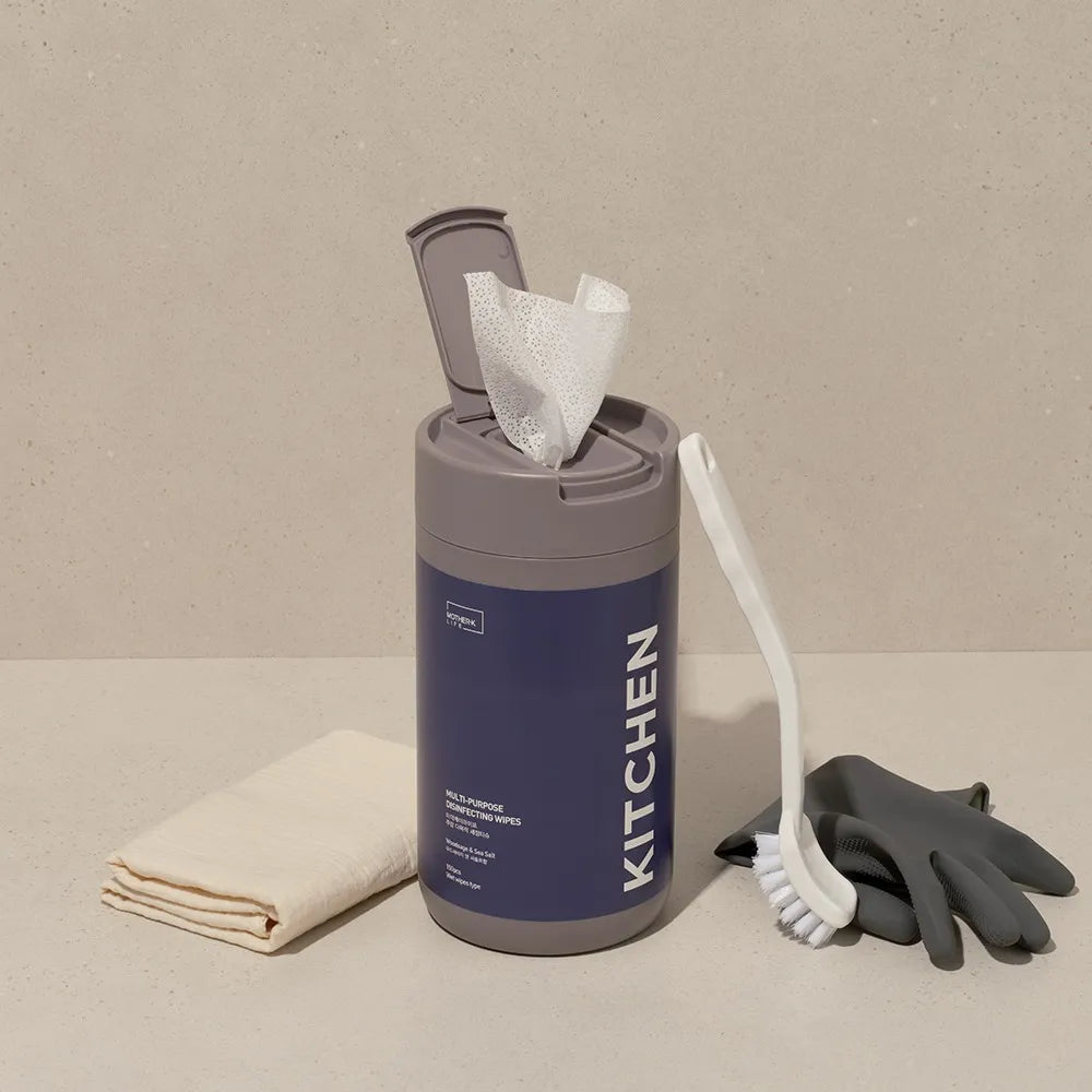 【MOTHER-K】LIFE 廚房強效油污清潔布150抽 MOTHER-K LIFE Multi-Purpose Disinfecting Wipes_150pcs