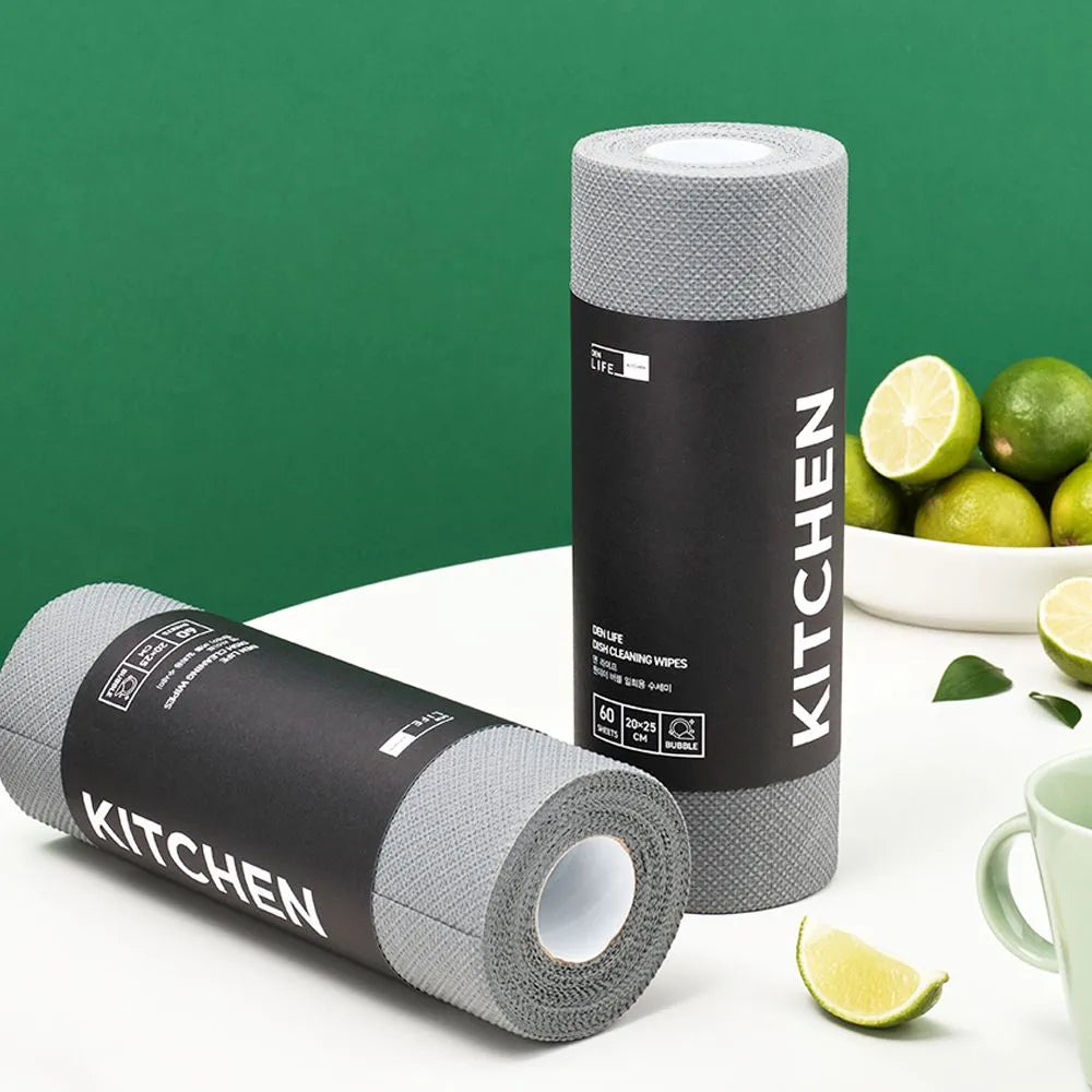 【MOTHER-K】LIFE 居家拋棄式洗碗布 60張 MOTHER-K LIFE Disposable Scrub Pads