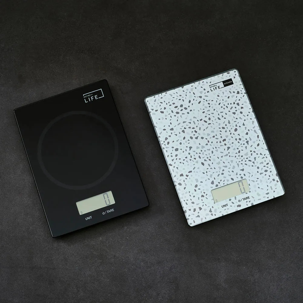 【MOTHER-K】LIFE 鋼化玻璃料理電子秤	MOTHER-K LIFE Tempered Glass Digital Kitchen Scale