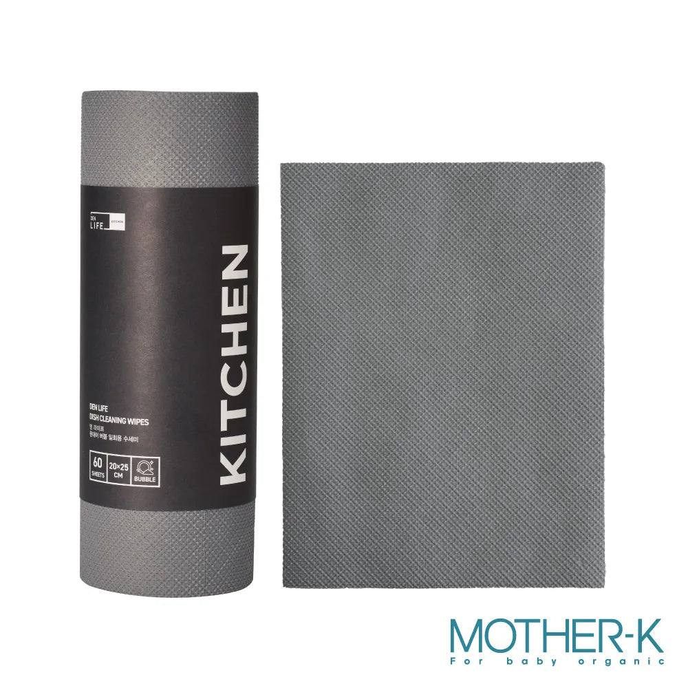 【MOTHER-K】LIFE 居家拋棄式洗碗布 60張 MOTHER-K LIFE Disposable Scrub Pads