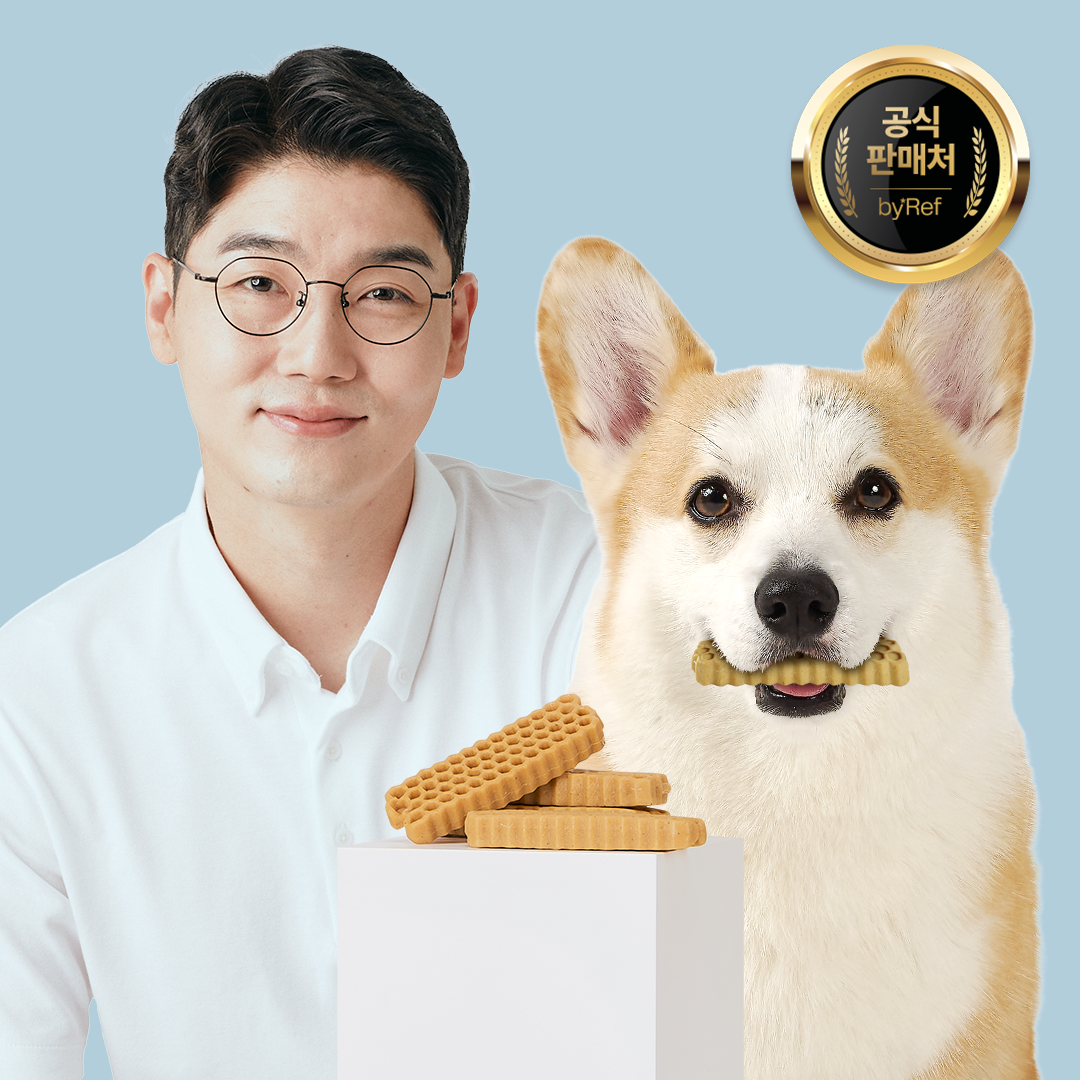 【by*Ref 】Honeycomb Chew蜂巢六角潔牙骨-明太魚(M) 16gx8/包